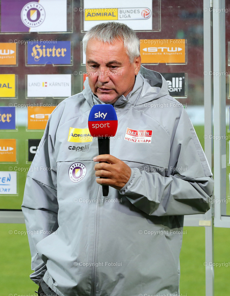A_LUI_090823_06 | SPORT,FUSSBALL,ADMIRAL BUNDESLIGA AUSTRIA KLAGENFURT 09.08.2023 IM BILD:PETER PACULT (KLAGENFURT)  FOTO:FOTOLUI/MW