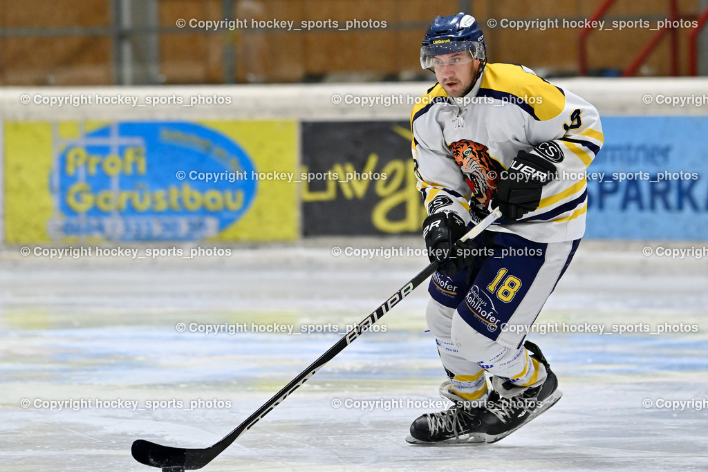 EC Tigers Paternion vs. Tarco Wölfe II | #18 Kampitsch Andreas EC Tigers Paternion, EC Tigers Paternion vs. Tarco Wölfe II, EC Tigers Paternion vs. Tarco Wölfe II am 19.12.2024 in Spittal an der Drau (Eissportzentrum Spittal), Austria, (Photo by Bernd Stefan)