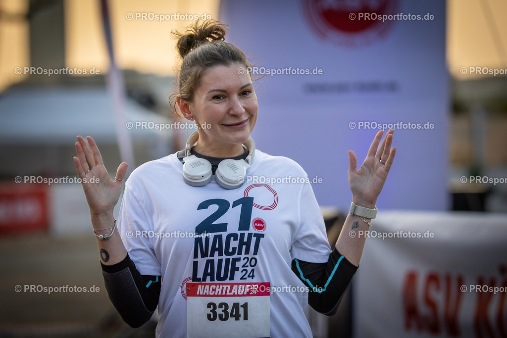 21. ASV Nachtlauf; Koeln, 08.05.24 | Impressionen vom 21. ASV Nachtlauf am 08.05.24 am Tanzbrunnen in Koeln. Foto: BEAUTIFUL SPORTS/Axel Kohring