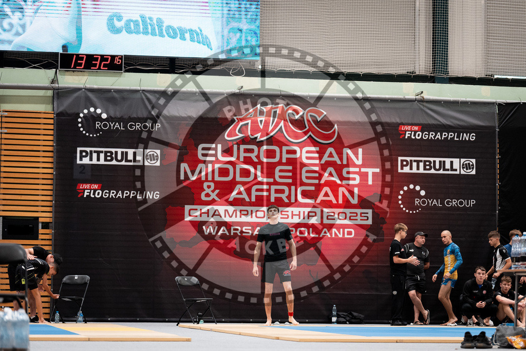 20250906PBB1730 | Fighters compete during the ADCC European Trials  competition in Warsaw, Poland, on September 6, 2025.