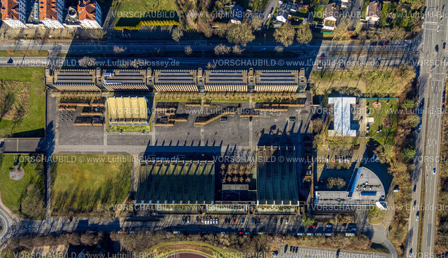 Castrop-Rauxel240106401 | Luftbild, Rathaus Stadtverwaltung, Stadthalle und Europahalle Forum, Westfälisches Landestheater e.V., Senkrechtaufnahme, Rauxel, Castrop-Rauxel, Ruhrgebiet, Nordrhein-Westfalen, Deutschland