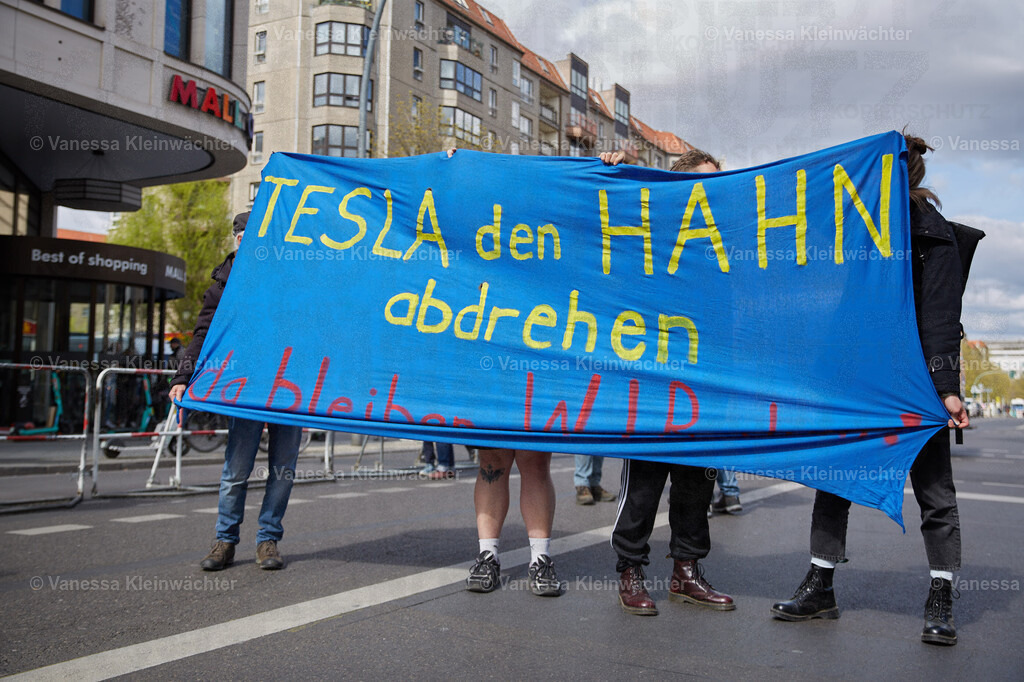 250405_TeslaTakedown_08 | "Tesla Takedown" rally against Musk and facism in front of the Tesla Store in Berlin, Germany. Germany also has a Tesla factory ~30km from Berlin. - Realisiert mit Pictrs.com