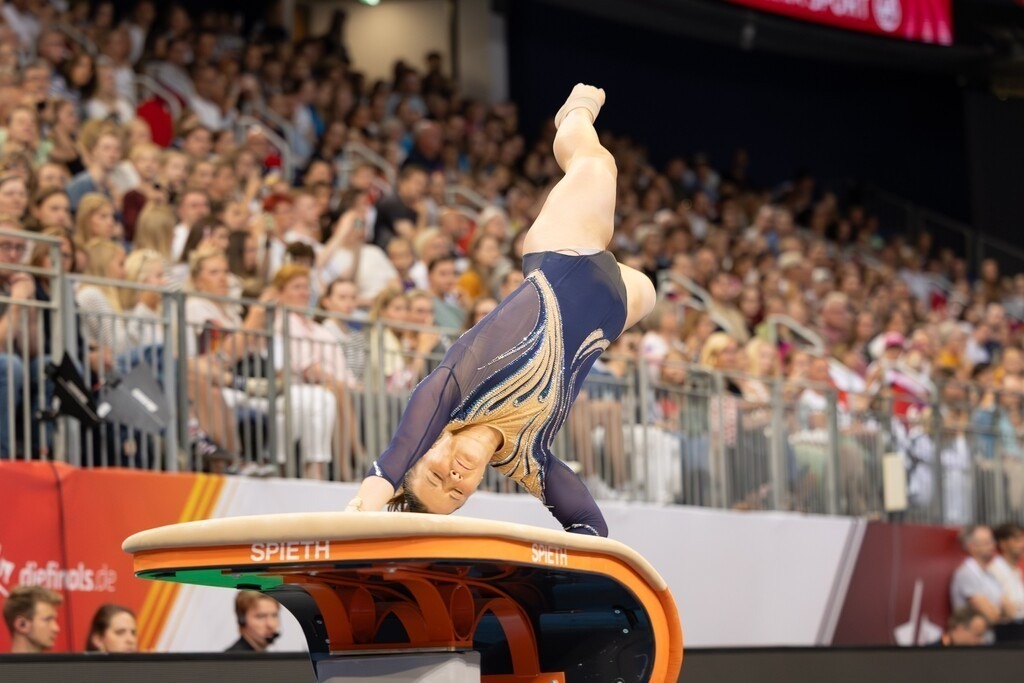 DM Finals 2026; Deutsche Meisterschaft im Gerätturnen 2026, Mehrkampf Frauen | DM Finals 2026; Deutsche Meisterschaft im Gerätturnen 2026, Mehrkampf Frauen***Linda Mierisch am Sprung - Realisiert mit Pictrs.com