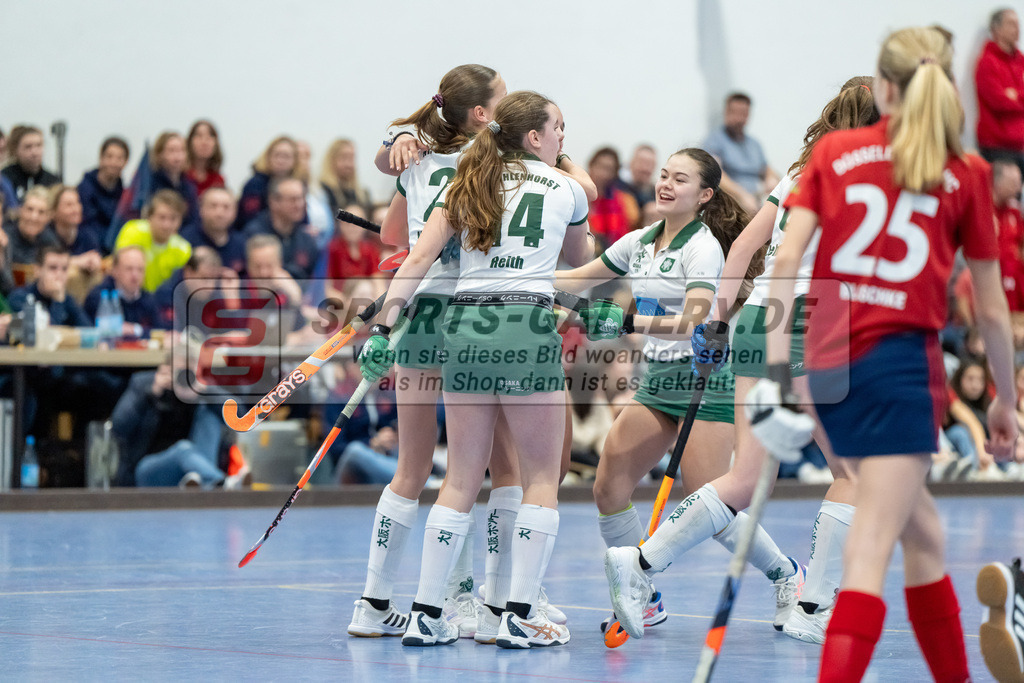 HK_20250223_103153 | Deutsche Meisterschaft wU14 Finale und Ehrungen am 23.2.2025 Düsseldorfer HC, Düsseldorf