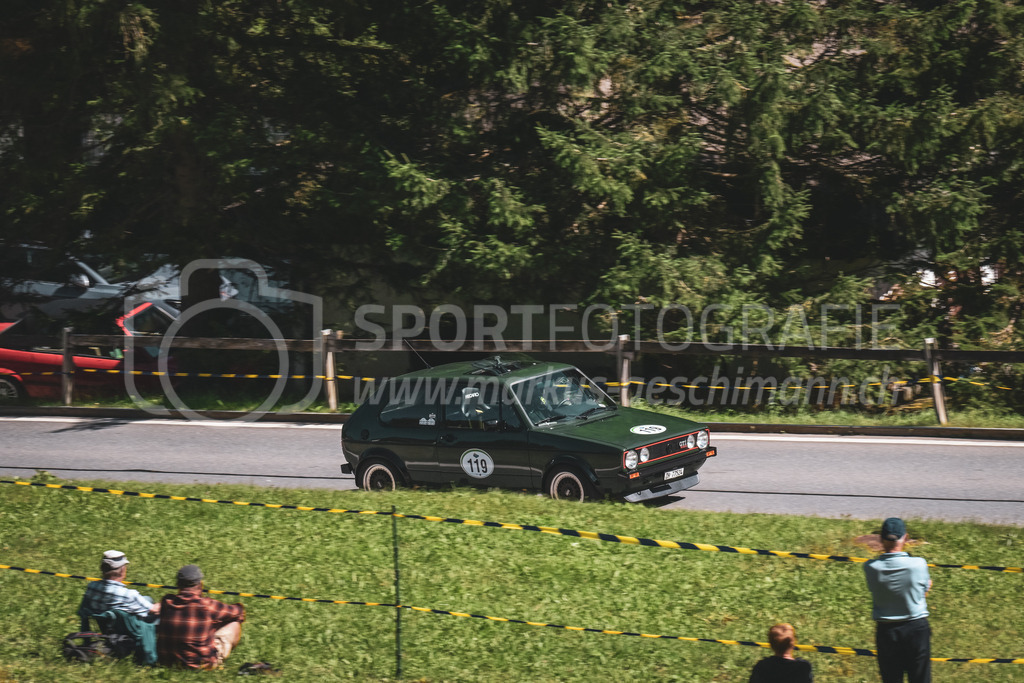 21. Arosa ClassicCar 2025 - 6. =September= 2025 | Marc Egli aus Rüschlikon (SUI) in einem Volkswagen Golf 1 GTI 16V aus dem Jahre 1983 mit Startnummer 119 am Arosa ClassicCar 2025 in der Kategorie Alpine Performance..@arosaclassiccar, @arosa.official, #arosaclassiccar, #arosa, #76curves, #classiccarBild: Sportfotografie Markus Aeschimann | www.markus-aeschimann.ch - Realisiert mit Pictrs.com