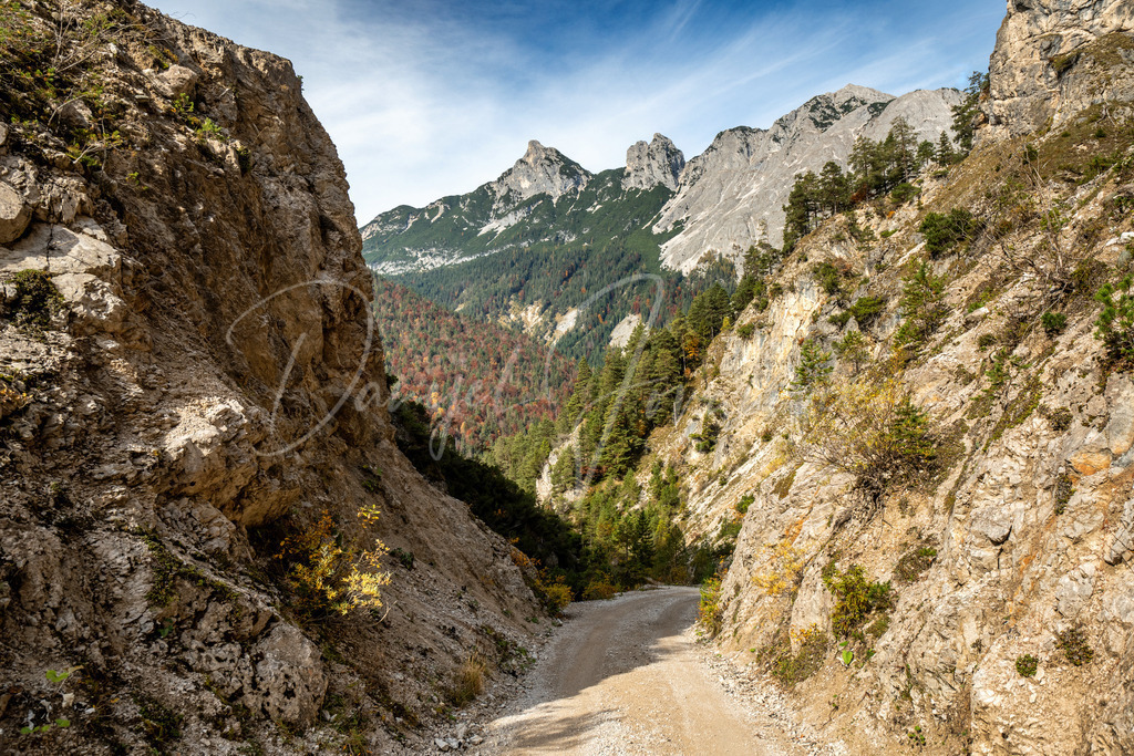 Eppzirl | Schluchtartige Verenung des Gießenbachs