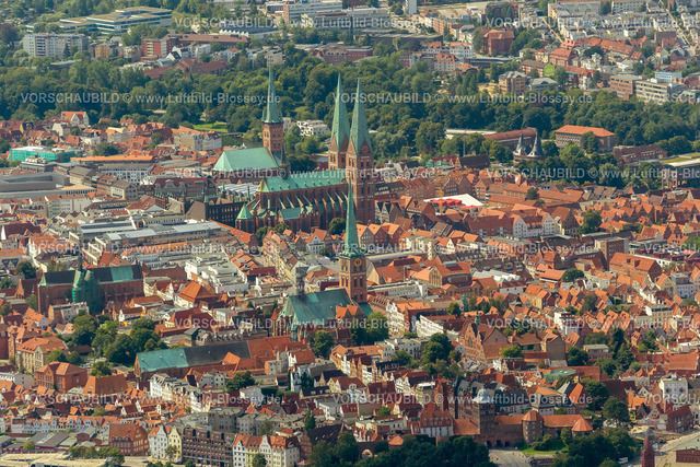 Luebeck12084582 | Altstadt von Luebeck,  St.Jakobi-Kirche, St.Marien-Kirche, St.Petri-Kirche, Luebeck, Ostsee, Schleswig-Holstein, Deutschland, Europa