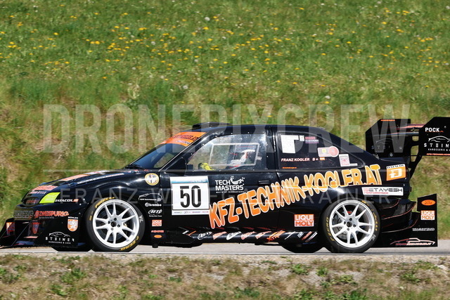 FIA European Hill Climb Championship – Rechberg 2026 | FIA European Hill Climb Championship at Rechberg, held from 24 to 26 April 2026 near Tulwitz, Styria, Austria. The image shows Franz KOGLER (AUT) Ford Escort Cosworth RS.