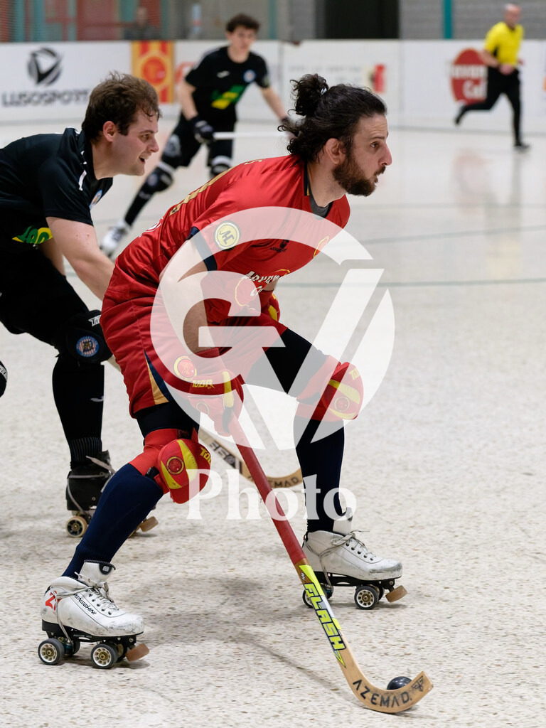 LNA  - Geneve RHC v RHC Diessbach  |  during the LNA  match between Geneve RHC and RHC Diessbach  at Centre sportif de la queue d'arve in Geneve, Switzerland