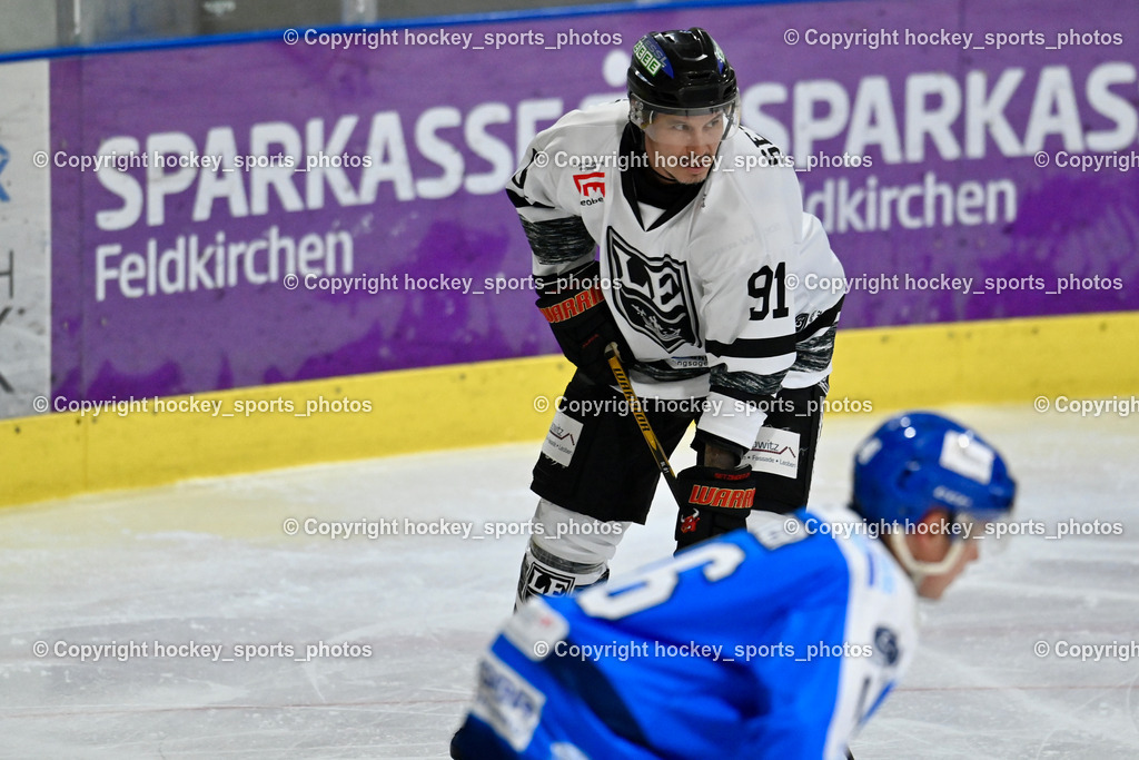 ESC Sparkasse Steindorf vs. LE Kings | #91 Setzinger Oliver LE Kings, ESC Sparkasse Steindorf vs. LE Kings, ESC Sparkasse Steindorf vs. LE Kings am 01.11.2025 in Steindorf (Ossiachersee Halle), Austria, (Photo by Bernd Stefan)