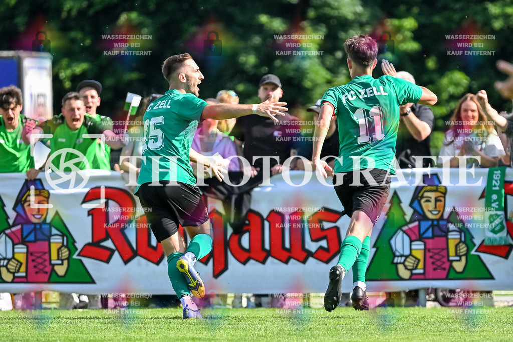 GER, FC Zell - FC Wittlingen, Fussball, Rothaus Bezirkpokal, Finale, Saison 2024/2025, 29.05.2025 | GER, FC Zell - FC Wittlingen, Fussball, Rothaus Bezirkpokal, Finale, Saison 2024/2025, 29.05.2025Foto: TH Fotografie/Thomas Hess