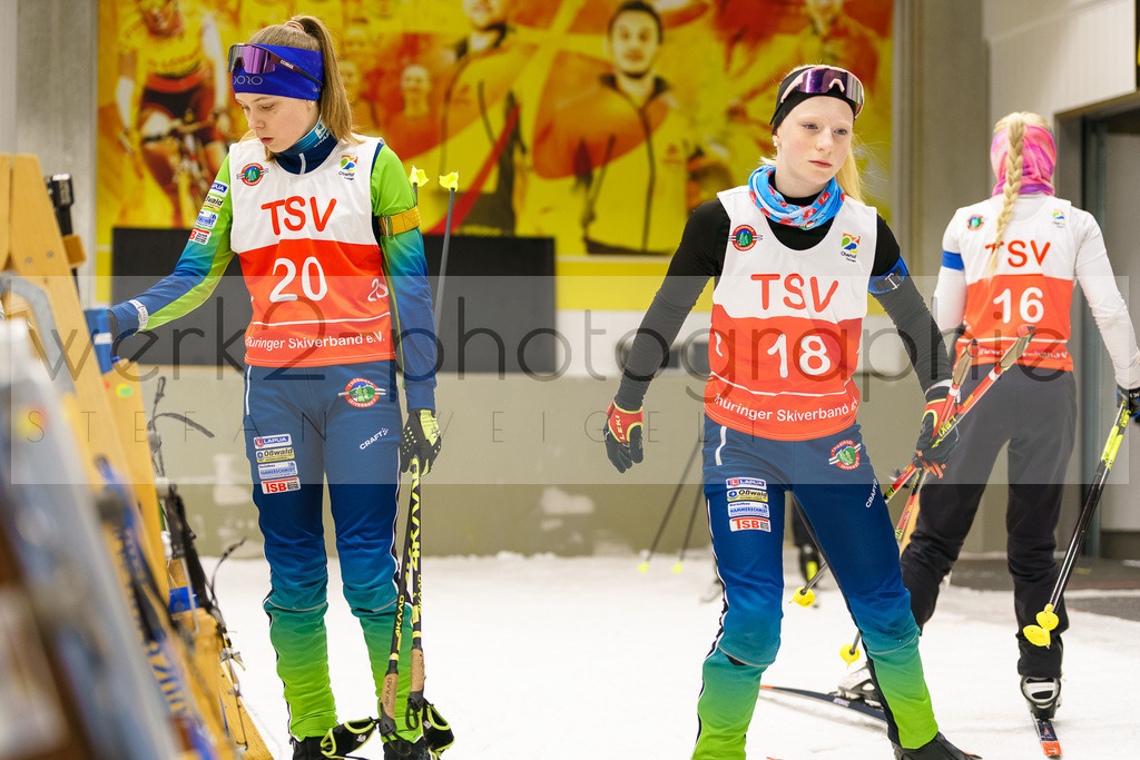 Thür. Meisterschaften Biathlon 03./04.02.2024 | Thüringer Meisterschaften Biathlon 3./4. Februar 2024 in der Skihalle Oberhof