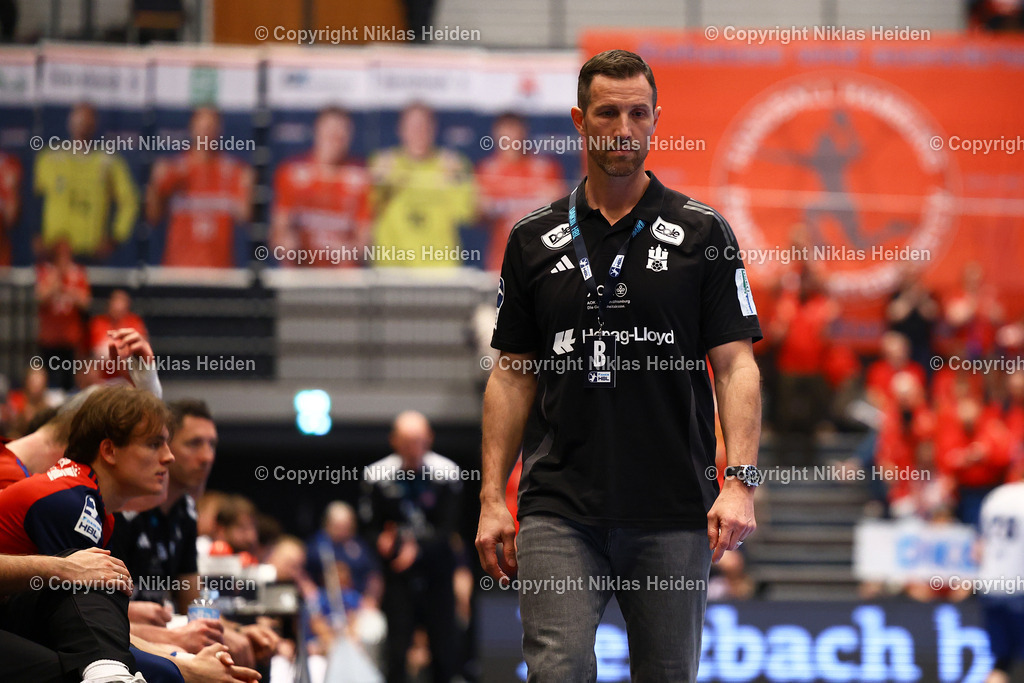 NH_HandballSportVereinHamburg_1VfLPotsdam_HandballBundesliga_03042025 | Torsten Jansen (Trainer, HSV Hamburg)Handball I Herren I Bundesliga (Daikin HBL) I Saison 2024-2025 I 25. Spieltag I HSV Hamburg - 1. VfL Potsdam I 03.04.2025 I Sporthalle Hamburg