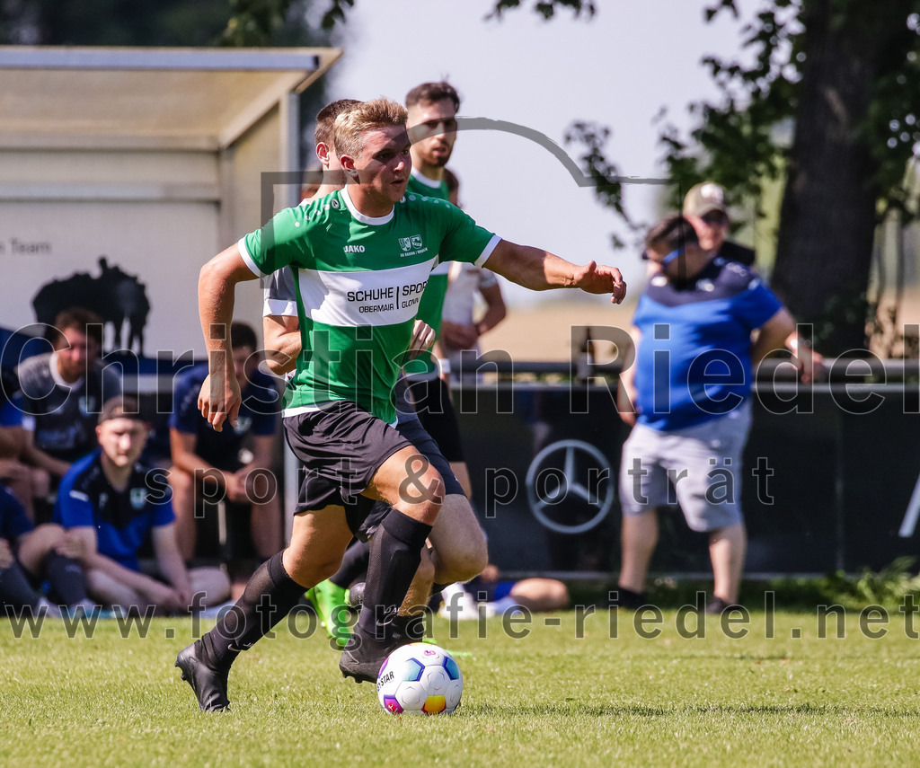 2023-08-20_090_SV_Hohenlinden_gegen_SV_Buch | Hohenlinden, Deutschland, 20.08.2023:
Fußball, A-Klasse 2023 / 2024, 1. Spieltag, SV Hohenlinden gegen SV Bruck, Endergebnis: 5:1

Benedikt Hagenraiher (SV Bruck, #6)

Foto: Christian Riedel / fotografie-riedel.net