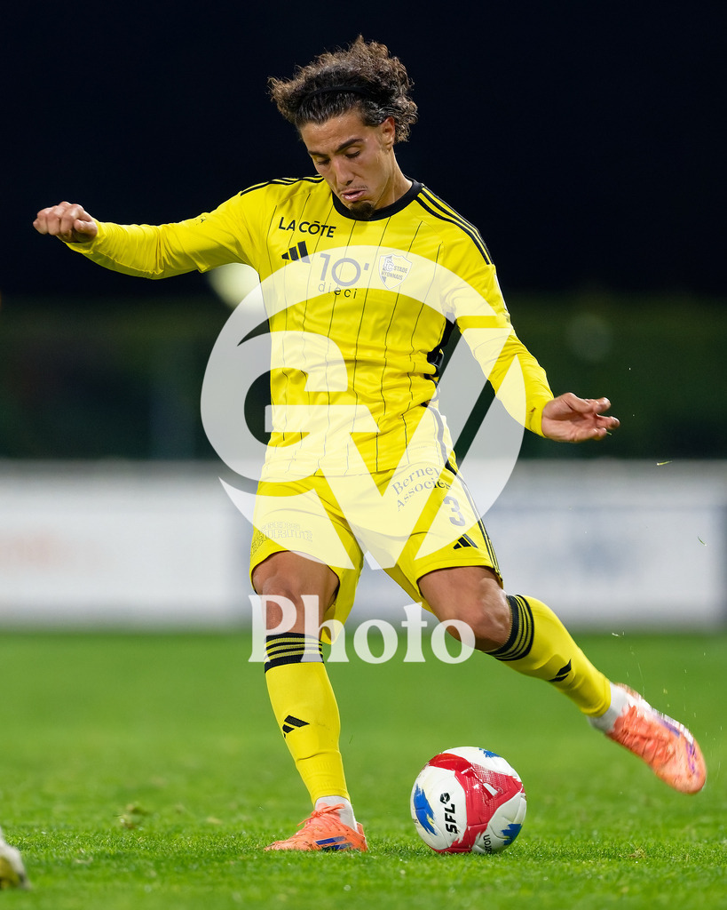 dieci Challenge League - FC Stade Nyonnais v Etoile Carouge FC |  during the dieci Challenge League match between FC Stade Nyonnais and Etoile Carouge FC at Centre sportif de Colovray in Nyon, Switzerland