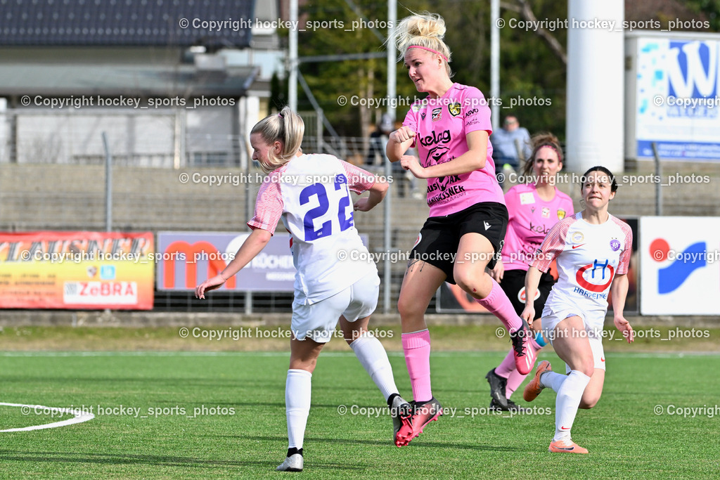 Carinthians LIWOdruck Hornets vs. Young Violets Austria Wien 17.3.2024 | #22 Pia Steiner Austria Wien, #27 Jasmin Michelle Ortner Carinthians LIWOdruck Hornets, #7 Freiia Aflenzer Austria Wien, Carinthians LIWOdruck Hornets vs. Young Violets Austria Wien 17.3.2024, Carinthians LIWOdruck Hornets vs. Young Violets Austria Wien  am 17.03.2024 in Spittal an der Drau (Goldeck Stadion), Austria, (Photo by Bernd Stefan)