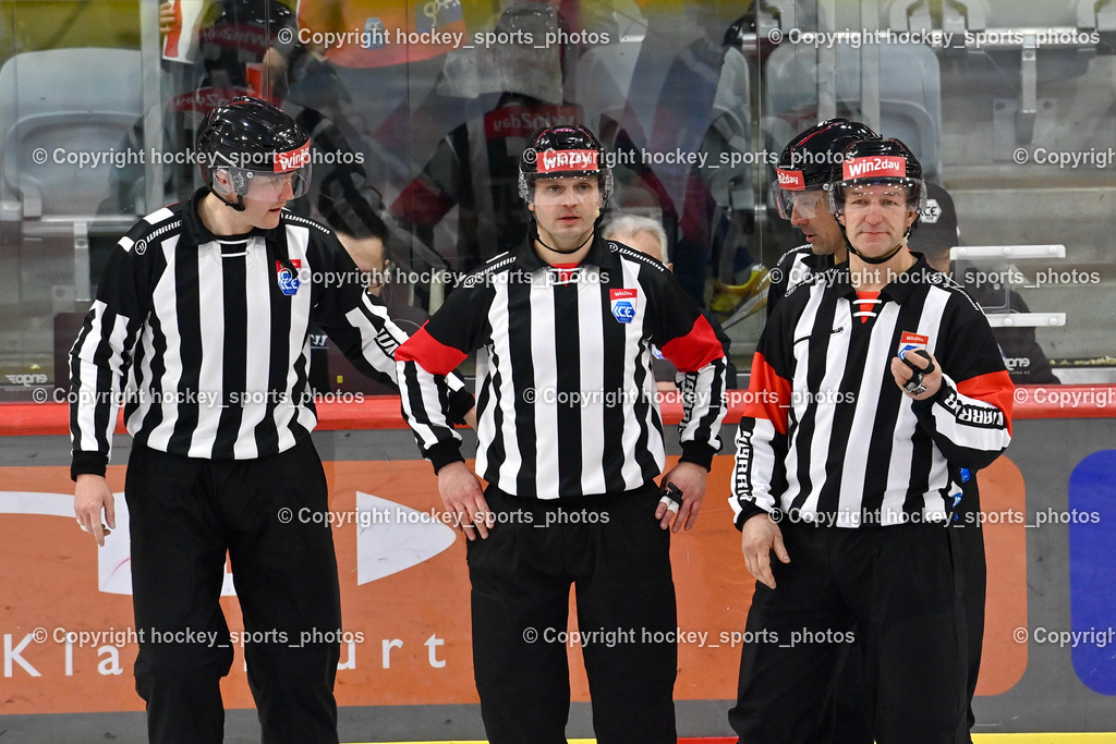 EC KAC vs. EC IDM Wärmepumpen VSV 4.2.2024 | ZGONC GASPER JAKA, ZRNIC MILAN, HRIBAR MATJAZ, TRILAR VIKTOR, Referees