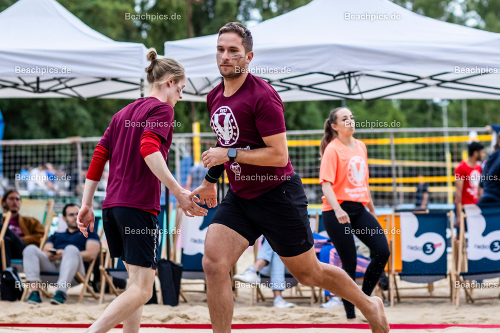 2025-200085405-Strandvölkerball-WM |  24.08.2025; Berlin Foto: Gerold Rebsch - www.beachpics.de