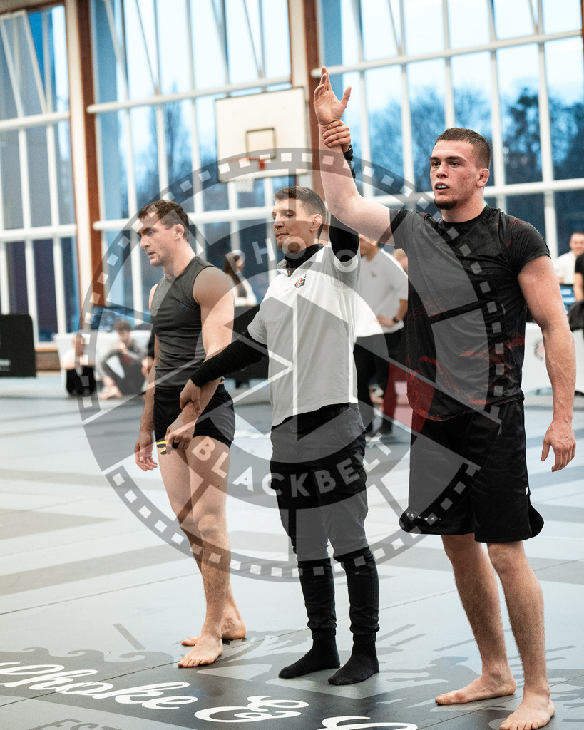 20251129PBB8862 | Fighters compete during the luta livre competition ILLCS XI winter edition on November 29, 2025 in Hannover, Germany.