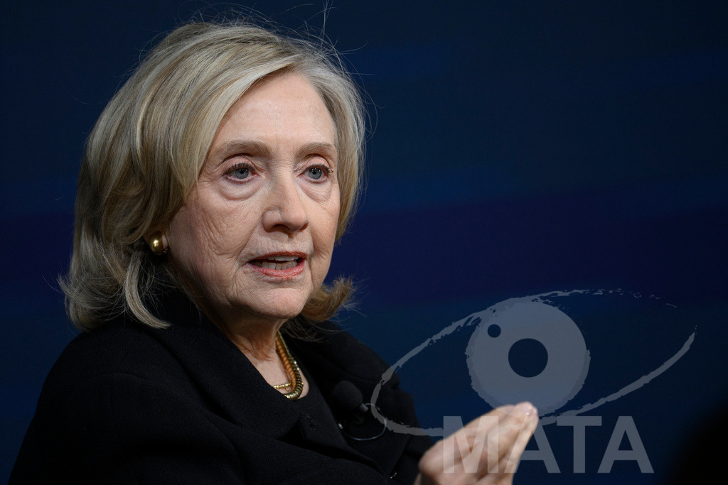 _DWA3700 | Die US-Politikerin Hillary Clinton auf der Veranstaltung Bridging Scholarship and Statecraft im Rahmen der Münchner Sicherheitskonferenz 2026. München, 13.02.2026 Bayern Deutschland  - Realisiert mit Pictrs.com