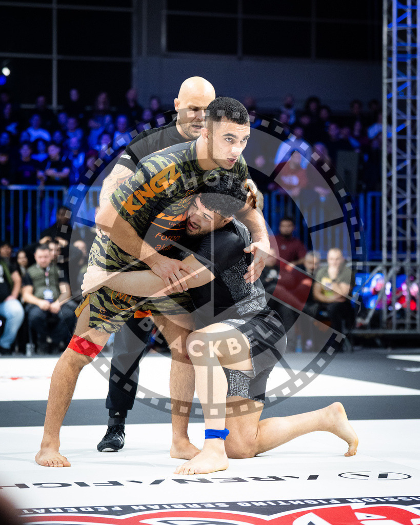 20260215PBB9476 | Fighters compete during the ADCC European Trials competition day 2 in Belgrade, Serbia, on February 15, 2026.