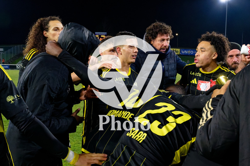 Coupe Suisse - 1/8 de finale - FC Stade Nyonnais v Neuchatel Xamax |  during the Coupe Suisse - 1/8 de finale match between FC Stade Nyonnais and Neuchatel Xamax at Centre sportif de Colovray in Nyon, Switzerland