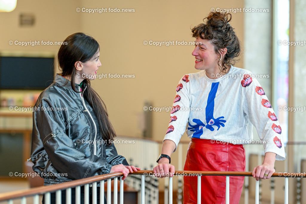 Kammerspiele Linz_ Schauspieler_ 02.05.2023-14 | 02.05.2023, Linz, AUT, Kammerspiele, Schauspieler, im Bild Julia Ransmayr, Sara Ostertag