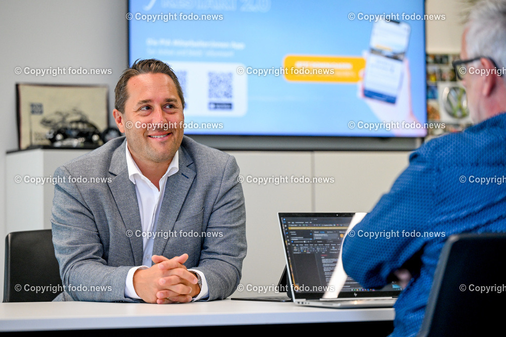 Porsche Wels_ Thomas Herndl_ 01.09.2025-8 | 01.09.2025, WELS, AUT, Porsche Wels, im Bild Thomas Herndl (Leitung des Verbundes Porsche Oberoesterreich)