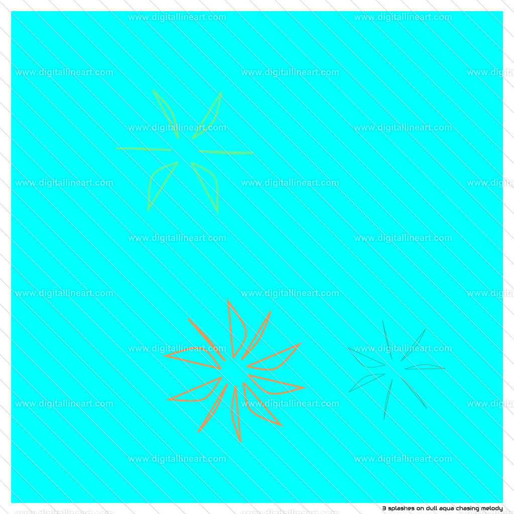 3-splashes-dull-aqua-chasing-melody | digitallineart - Realisiert mit Pictrs.com