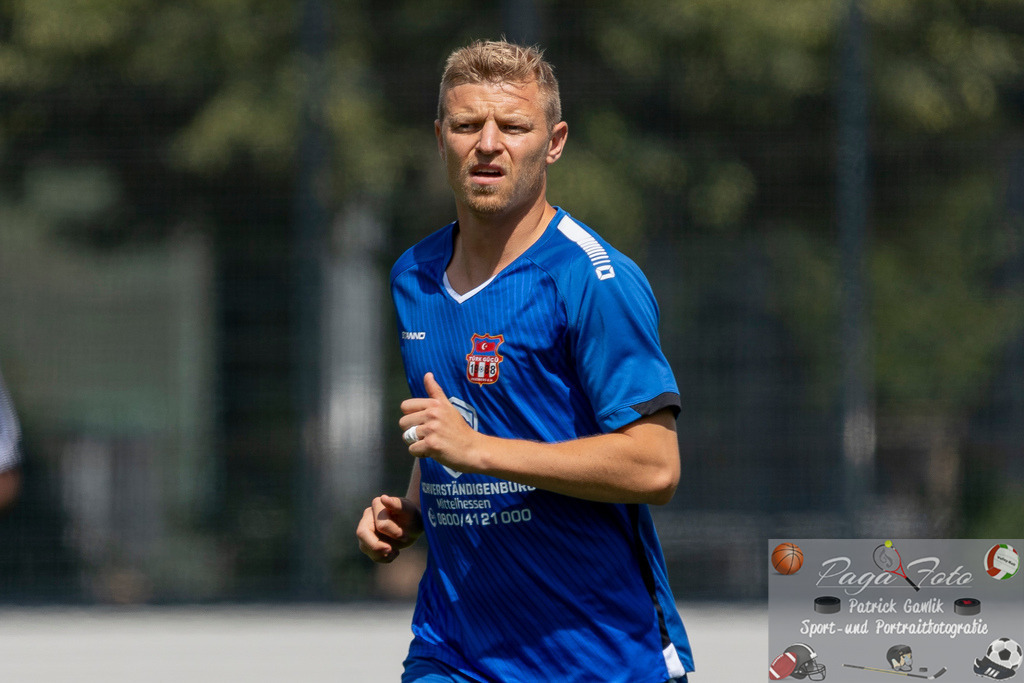 Testspiel: Spvgg. 03 Fechenheim - Türk Gücü Friedberg, 13.07.2024 | Maik Vetter (Türk Gücü Friedberg #19), Freisteller, Portrait / Porträt, Spvgg. 03 Fechenheim - Türk Gücü Friedberg, Frankfurt am Main, Sportanlage Birsteiner Straße, 13.7.2024 - Realisiert mit Pictrs.com