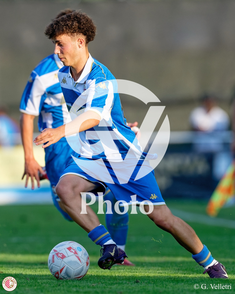 GenevaCup Group Phase - RC Deportivo v Arsenal FC | during the GenevaCup Group Phase match between RC Deportivo and Arsenal FC at Stade des Arberes in Meyrin, Switzerland