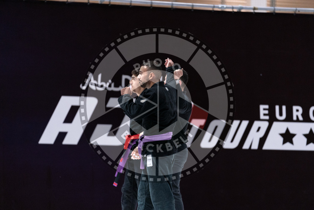20241012PBB2075 | Athletes compete during the AJP Tour Europe Continental Jiu-Jitsu Professional Championship on October 12, 2024 in Almere near Amsterdam, Netherlands. © Chiara Dazi / photoblackbelt