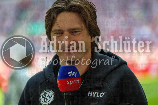 10.05.2026, GER, Fussball, Herren, 2. BL, Saison 2025/2026, Fortuna Düsseldorf - SV Elversberg | Vincent Wagner im Interview