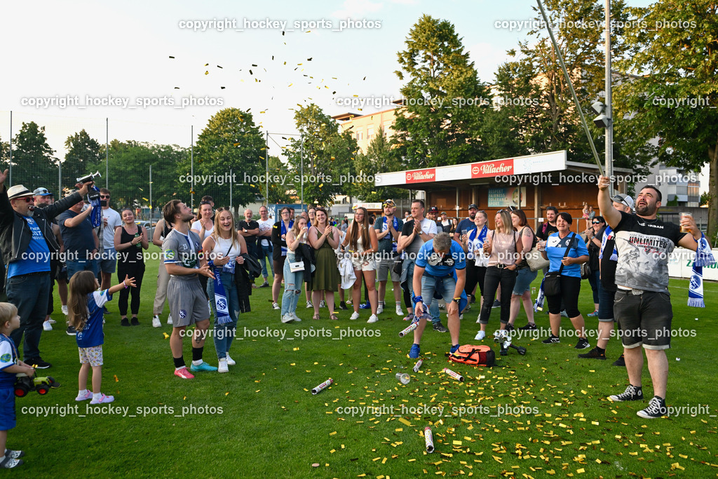Villacher Bier Cup 2022/23 Siegerehrung SAK vs. SV Dellach Gail 17.6.2023 | hockey sports photos, Pressefotos, Sportfotos, hockey247, win 2day icehockeyleague, Handball Austria, Floorball Austria, ÖVV, Kärntner Eishockeyverband, KEHV, KFV, Kärntner Fussballverband, Österreichischer Volleyballverband, Alps Hockey League, ÖFB, 