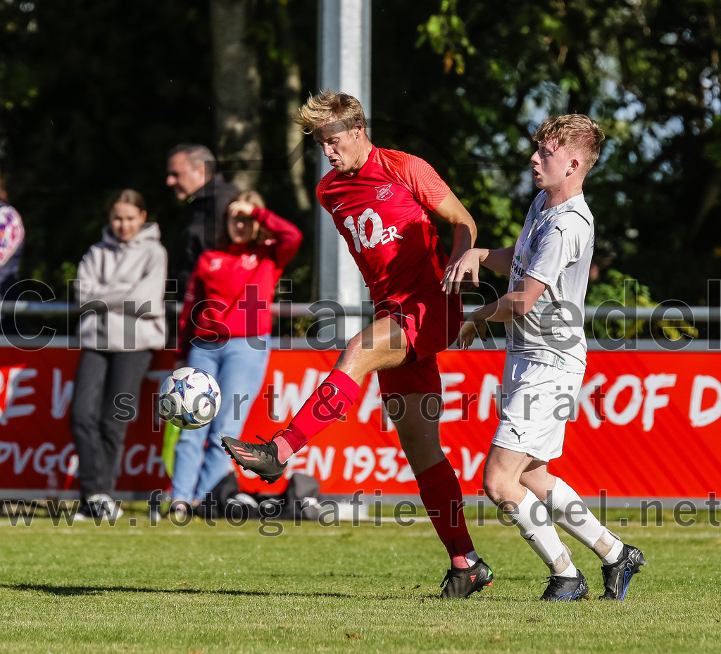 2023-10-22_038_SpVgg_Eichenkofen_gegen_SpVgg_Altenerding_II | Erding, Deutschland, 22.10.2023:
Fußball, A-Klasse 2023 / 2024, 12. Spieltag, SpVgg Eichenkofen gegen SpVgg Altenerding II, Endergebnis: 3:1

Jesse Tauber (SpVgg Eichenkofen, #6), +a35+

Foto: Christian Riedel / fotografie-riedel.net