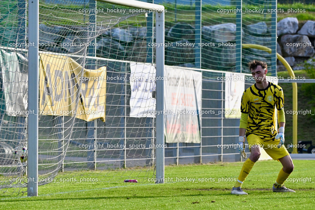 SC Landskron vs. Thal Assling  | #22 Alexander Jürgen Pöschl SC Landskron,  Tor Thal Assling, SC Landskron vs. Thal Assling , SC Landskron vs. Thal Assling  am 09.08.2024 in Villach (Sportanlage Landskron), Austria, (Photo by Bernd Stefan)