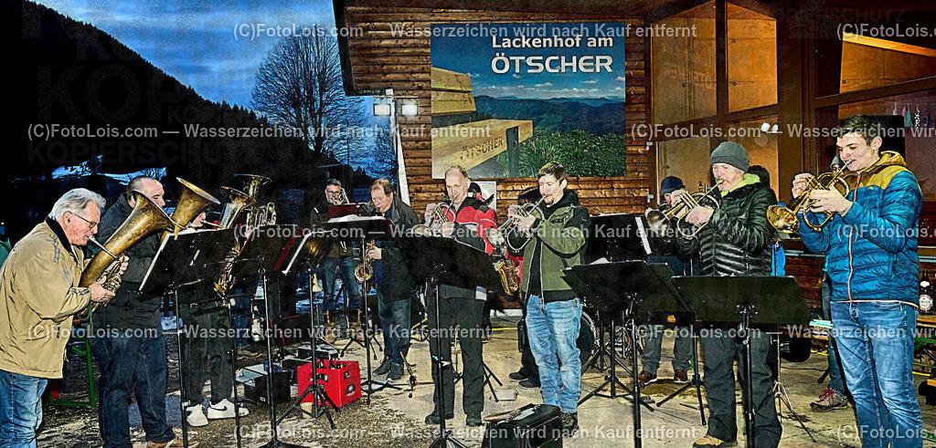 ALP6626_Blech im Schnee_MV Lackenhof | (C)FotoLois.com, Alois Spandl. Musikverein Lackenhof, BLECH im SCHNEE in der Ötscherarena, Fr 9. Februar 2024.