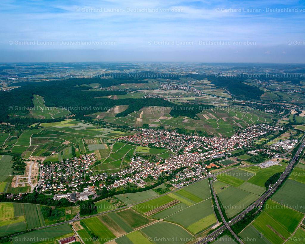 2500407 | Erlenbach mit Weinbergen