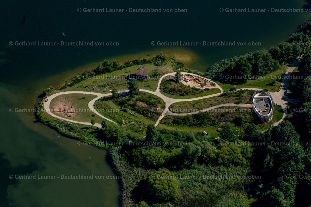 4050685 | ROTH 02.09.2021 Uferbereiche am Seegebiet des Rothsee in Roth im Bundesland Bayern, Deutschland. // Riparian areas on the lake area of Rothsee in Roth in the state Bavaria, Germany. Foto: Gerhard Launer