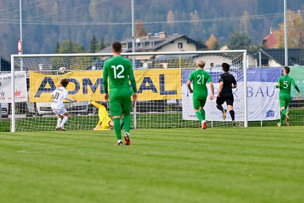 SC Landskron vs. FC Lendorf 12.11.2022 | Tor FC Lendorf, #31 Johannes Brunner