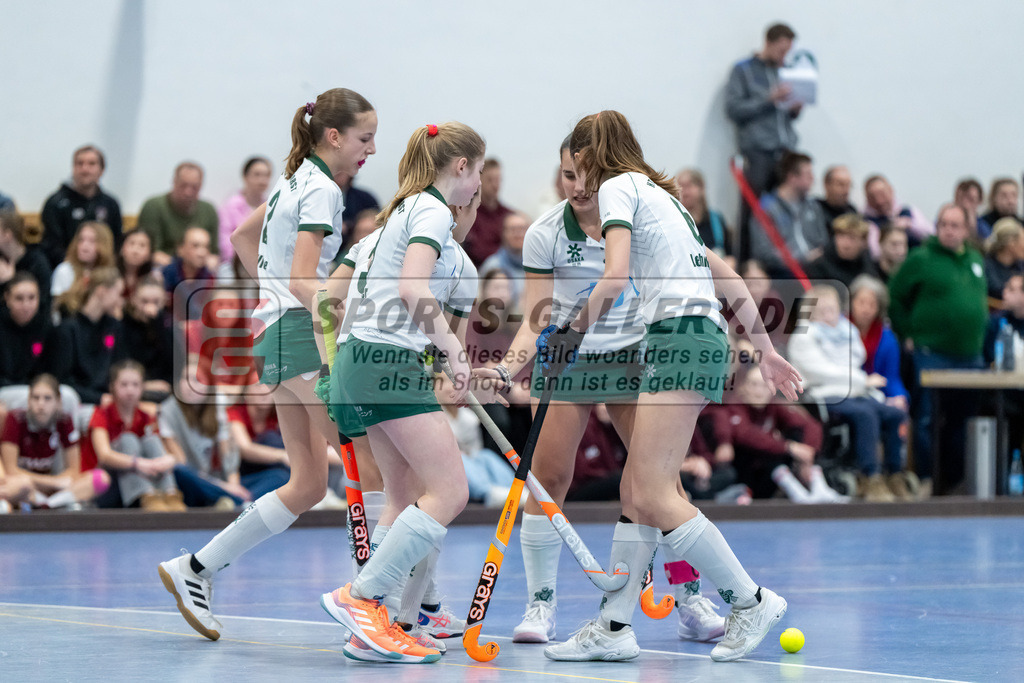 HK_20250223_103111 | Deutsche Meisterschaft wU14 Finale und Ehrungen am 23.2.2025 Düsseldorfer HC, Düsseldorf