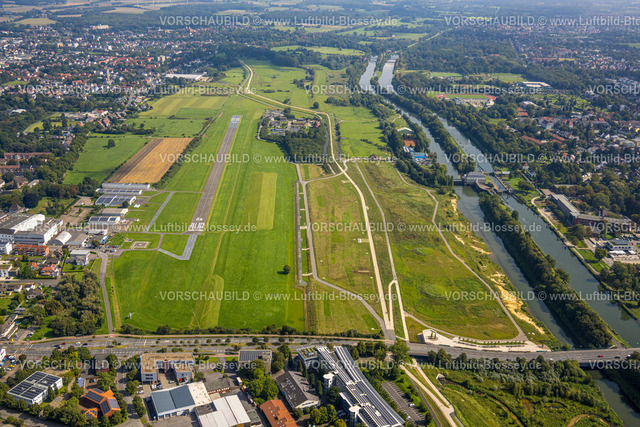 Hamm230900200 | Luftbild, Flughafen Lippewiesen, Lippestrand Erlebensraum, Stadtbezirk Heessen, Hamm, Ruhrgebiet, Nordrhein-Westfalen, Deutschland