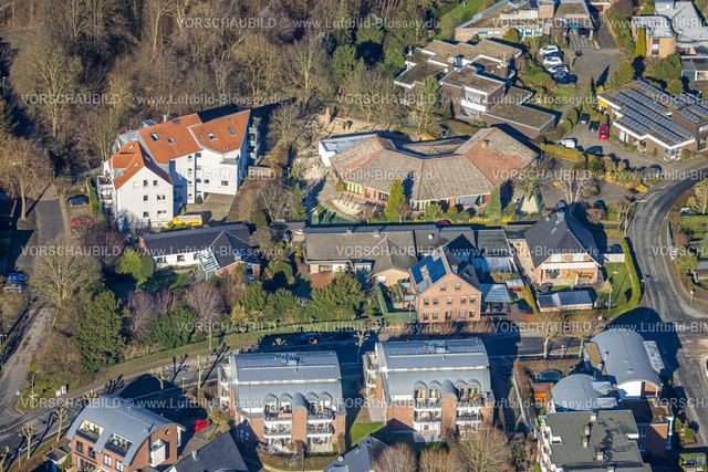 Werne230203181 | Luftbild, Kindergarten Auf der Nath, Werne, Ruhrgebiet, Nordrhein-Westfalen, Deutschland