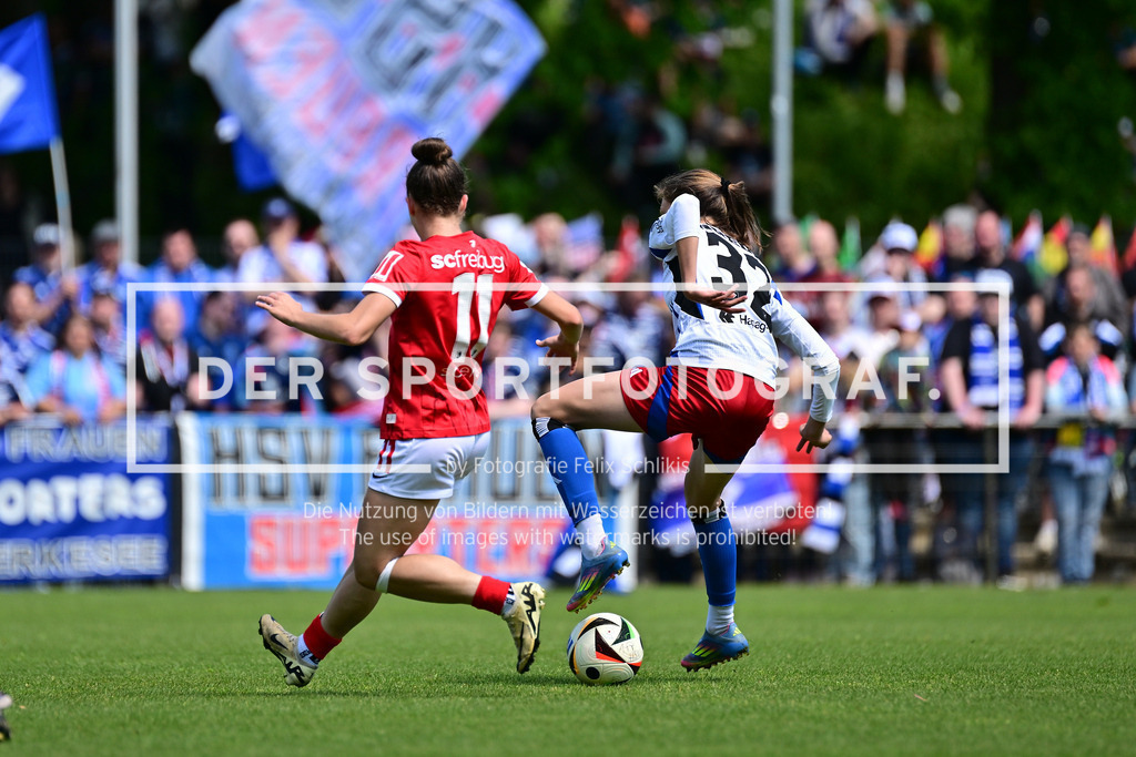 Fußball I Frauen I Saison 2024-2025 I 2. Bundesliga I 25. Spieltag I Hamburger SV - SC Freiburg II I 006020 | Der Sportfotograf. - Realisiert mit Pictrs.com