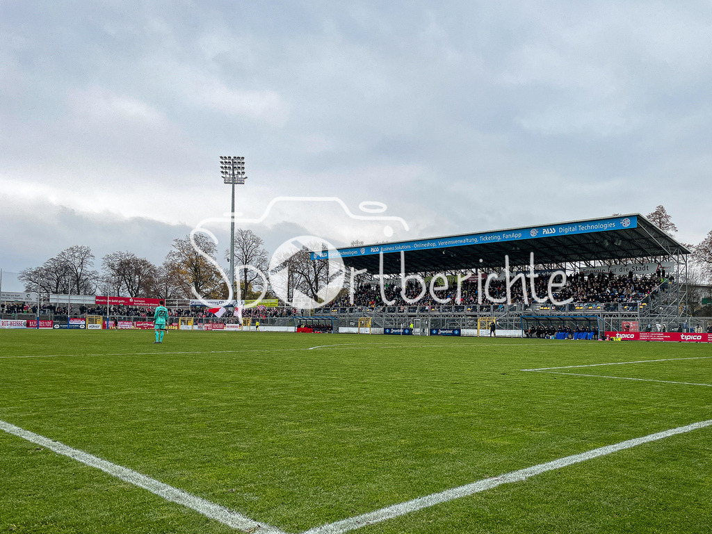 SV Vikoria Aschaffenburg - FC Bayern Amateure | Das Stadion am Schoenbusch von Aschaffenburg / Stadion am Schönbusch / Aschaffenburg / Symbolbild / Stadionfoto / Stadionbild / Symbolbild