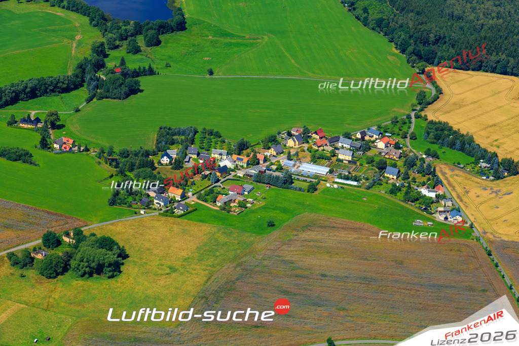 Die Luftaufnahme Reinberg - Dippoldiswalde wurde vom UL-Flugzeug (keine Drohne) aus fotografiert.Hohe Druck- Auflösung-die Geschenkidee!