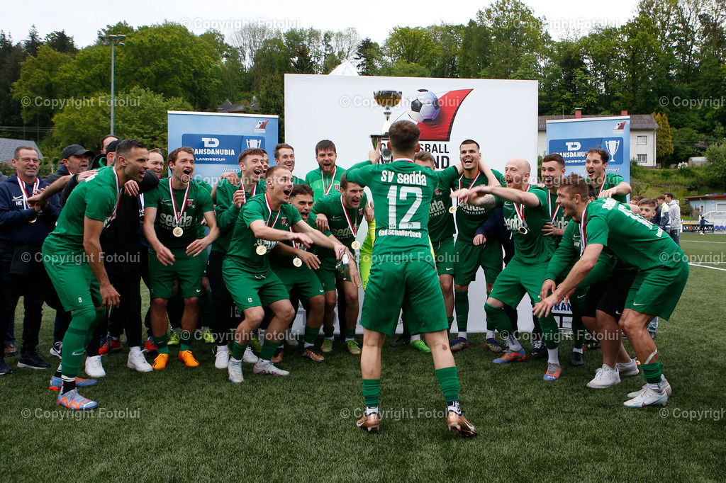 A_LUI_180523_01 | SPORT,FUSSBALL,TRANSDANUBIA LANDESCUP FINALE 2023 SPG WALLERN/ST.MARIENKIRCHEN - SV SEDDA BAD SCHALLERBACH 18.05.2023 IM BILD:.SIEGER BAD SCHALLERBACH FOTO:FOTOLUI