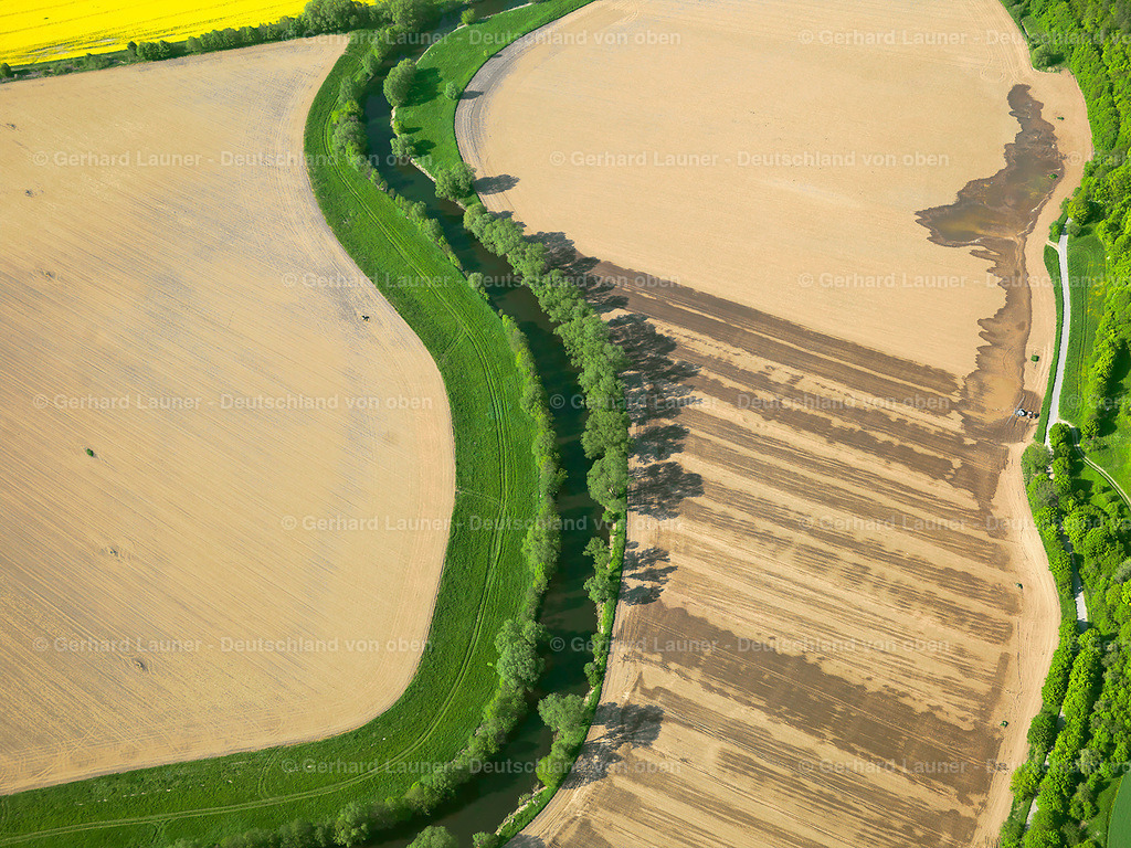 2865864 | Saale, Feldstruktur bei Dornburg