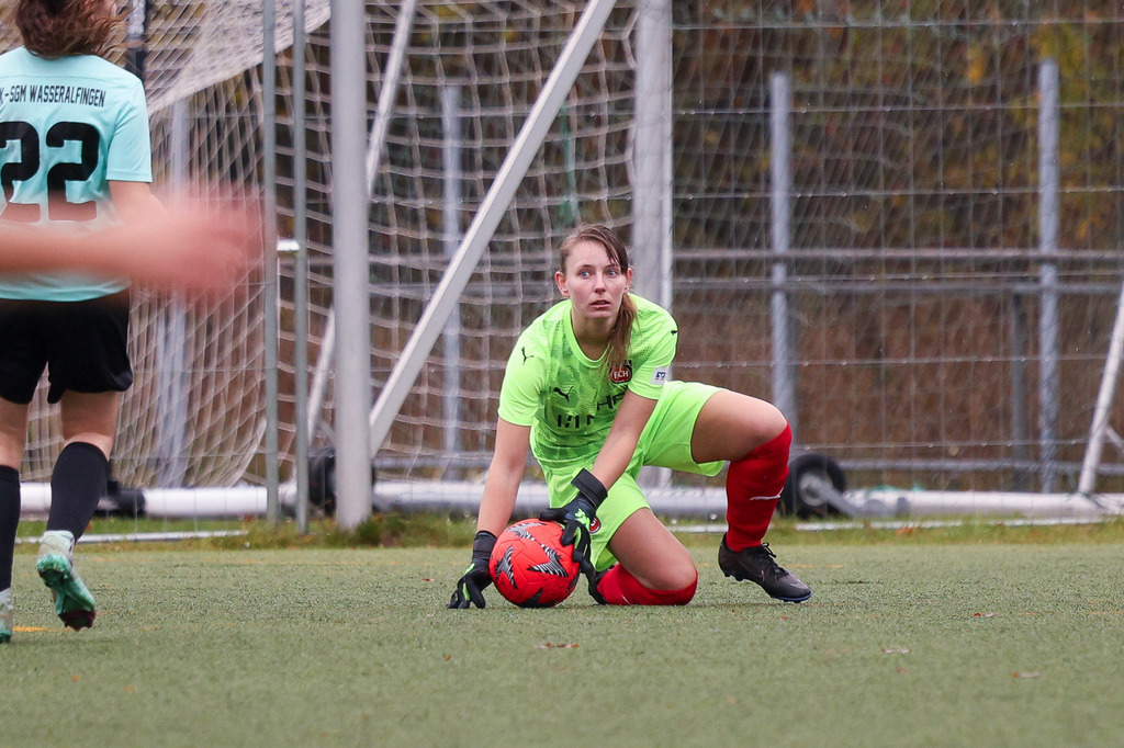 FCHWAS_251102_5147 | 1.FC Heidenheim 1846 II vs. SGM DJK-SV Wasseralfingen/Neuler, Fußball, Frauen, Bezirksliga, 2025/2026, 8. Spieltag, 02.11.2025 in Mergelstetten (Foto: Michael Bulling) - Realisiert mit Pictrs.com