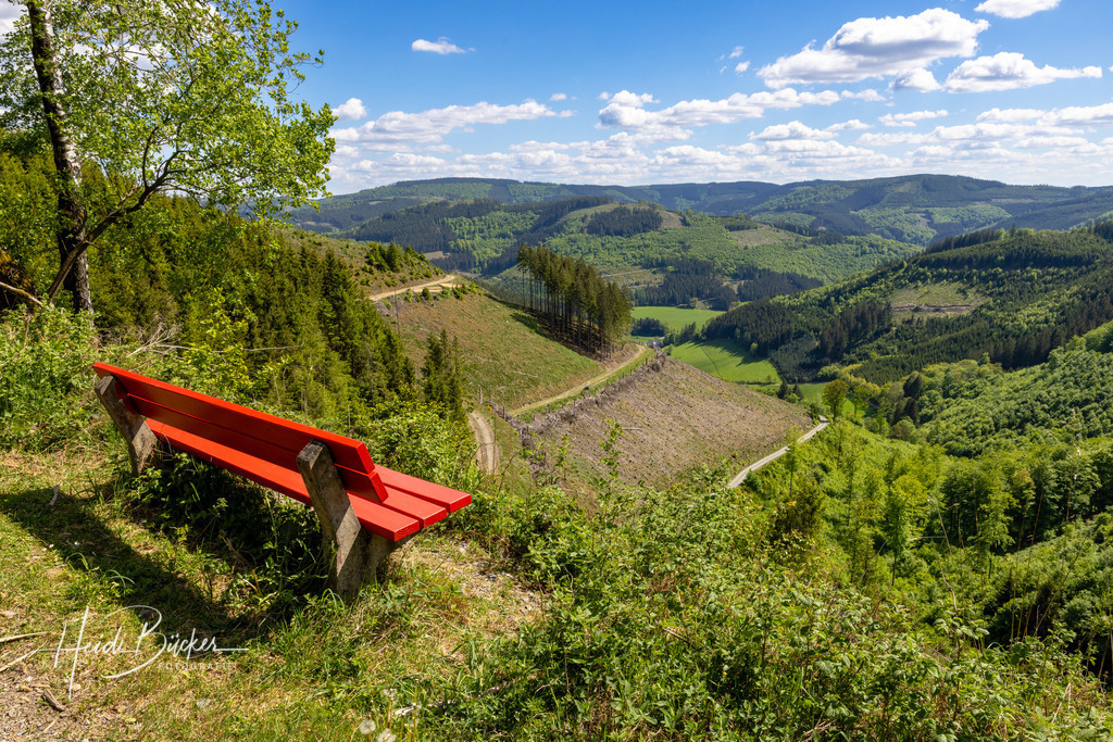 Aussicht vom Auergang  | Aussicht vom Auergang zwischen Schmallenberg und Lennestadt - Realisiert mit Pictrs.com